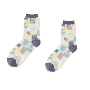 Textured shape socks